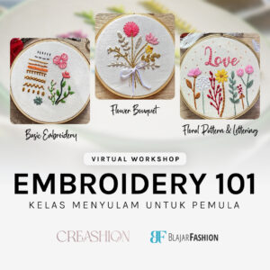 Embroidery 101 Workshop