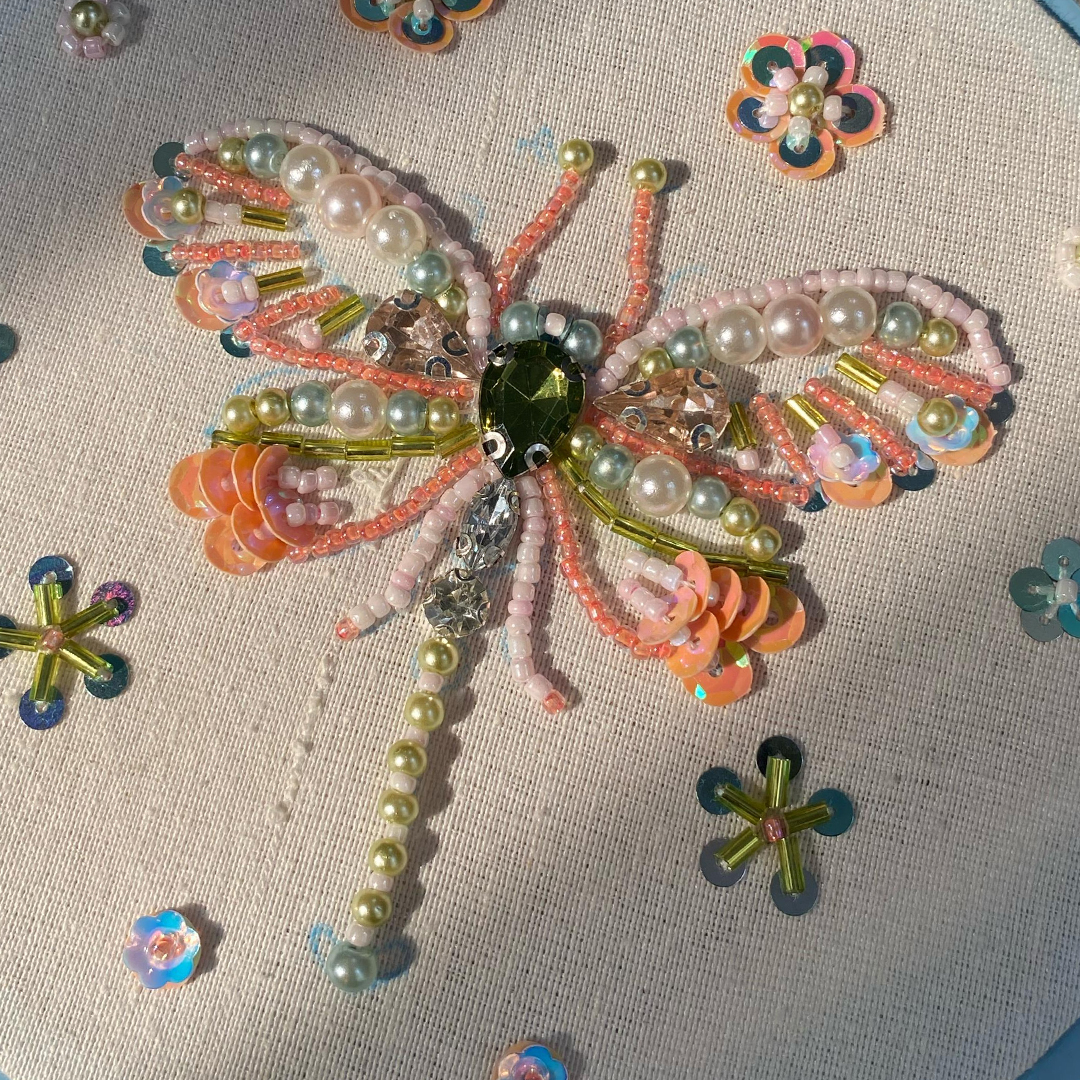 Crystal Wings – Basic Beading Embroidery