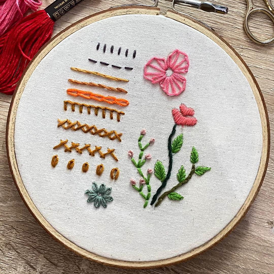Basic Embroidery Stitches – Embroidery 101