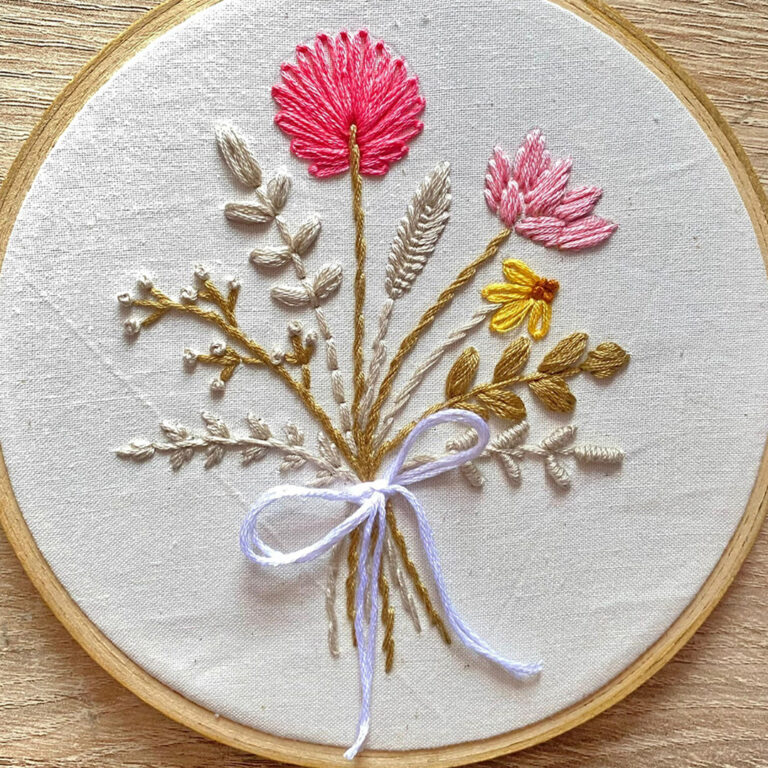 Flower Bouquet – Embroidery 101